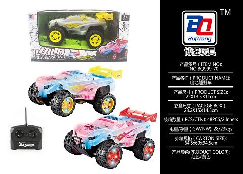 1:18 mountain sport utility vehicle (car shell wheel with light)