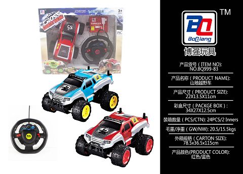 1:18 blister mountain suv