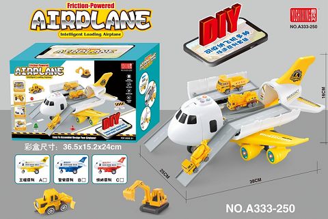 DIY aircraft (engineering, police, fire department three mixed)