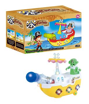 Compact box electric light music hit the bomb boat