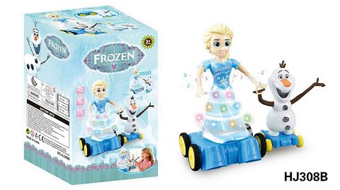 Electric hand-holding dancing ice princess