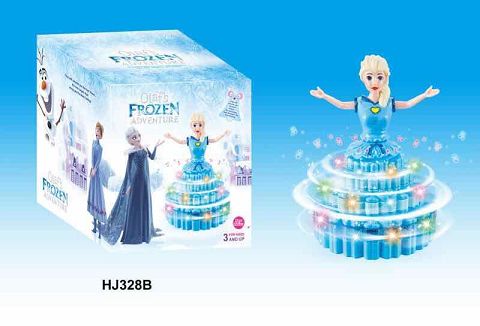 Electric cake dress ice princess