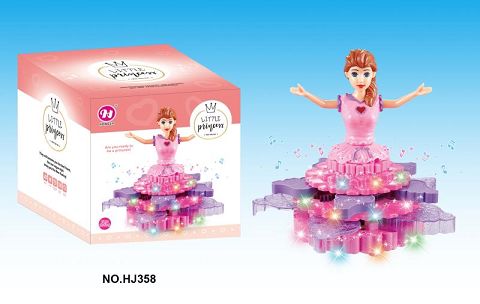 Electric cake skirt princess (two layers)