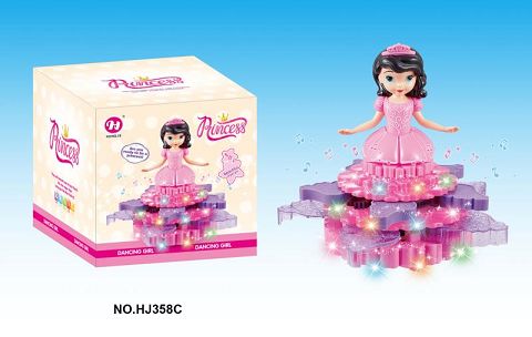 Barbie princess electric cake dress (two layers)