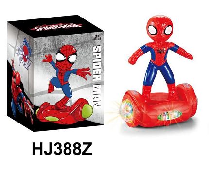 Electric balance car spider-man
