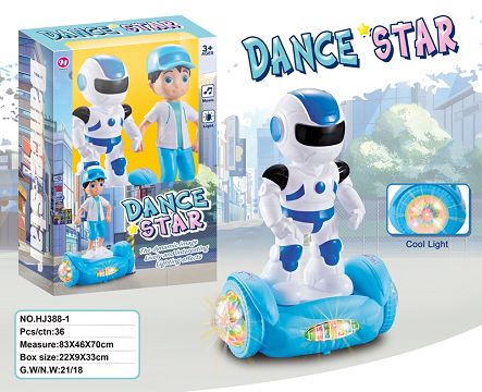 Electric balance car (baseball boy and robot) window case
