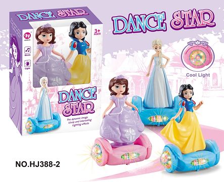 Electric balance car (Snow White and Snow White) window box