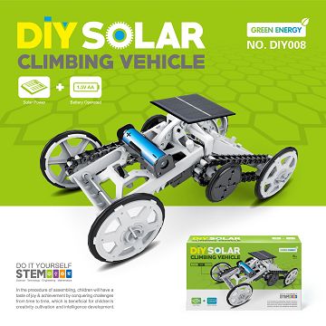 Diy solar upgraded 4wd climbing car