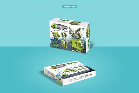4-In-1 self loading deformation robot