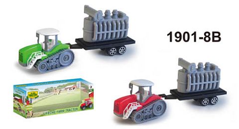 Inertial farmer car towing transformer