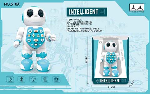 Cartoon robot machine learning (green)