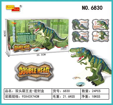 Two-headed tyrannosaurus rex