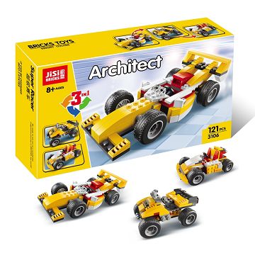 3合1系列 超级赛车  121pcs