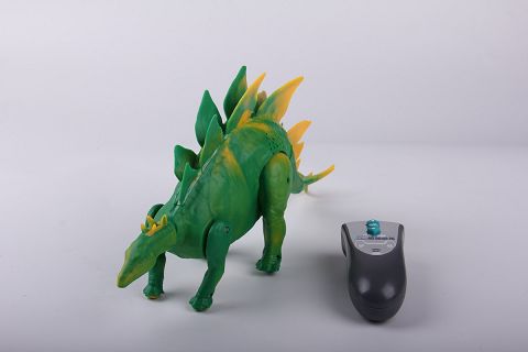 Dinosaur base\ series-telecontrol simulated acousto-light stegosaurus