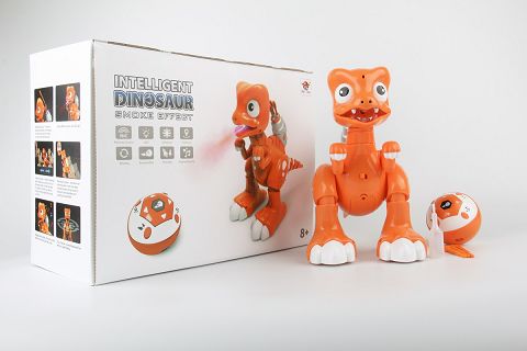 Remote controlled spray bomb intelligent dinosaurs