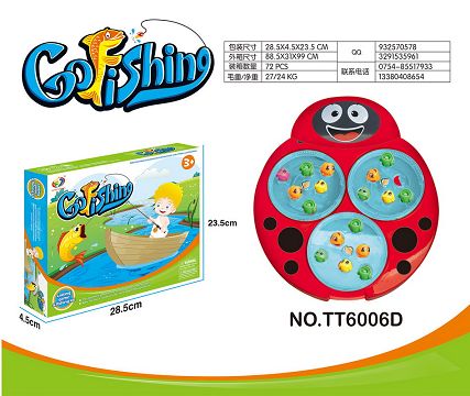 Beetle fishing tray