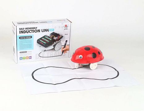 Self-assembled induction line painting suit