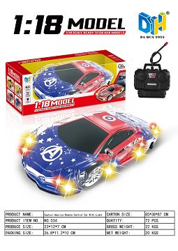 Captain America remote control