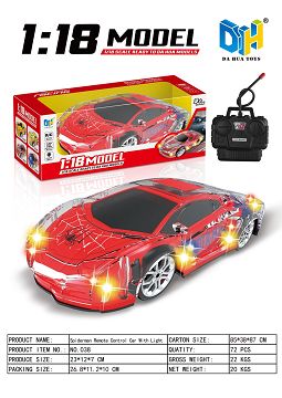 Amazing spider-man remote control car