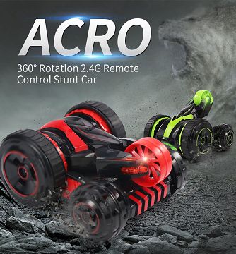 艾克尔360°旋转双面特技车