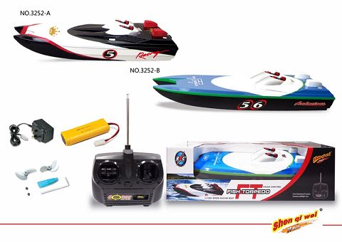 Torpedo remote control vessel