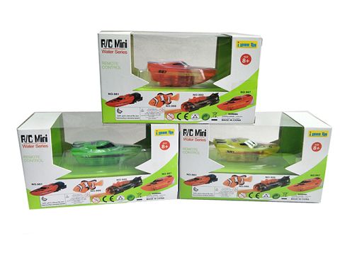 Remote control boat (3 colors)