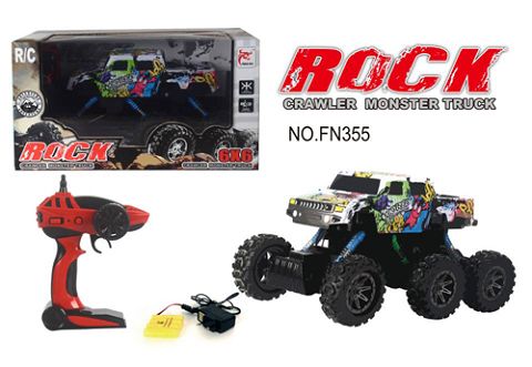 1:12 six-drive, six-wheel blister shell climbing car