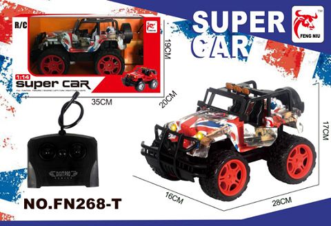 1:14 remote control graffiti jeep