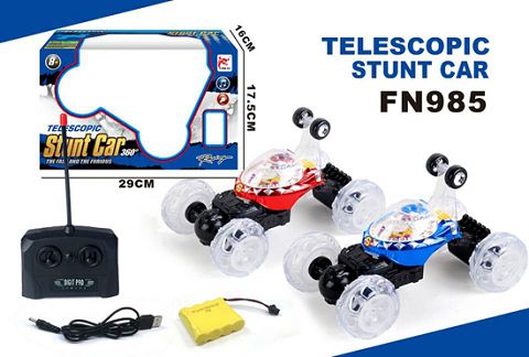 Music flash light stunt open and close dumper