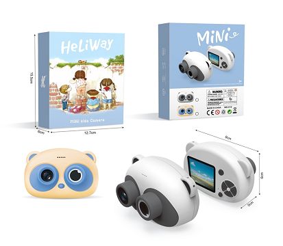 Children's camera (cartoon panda)