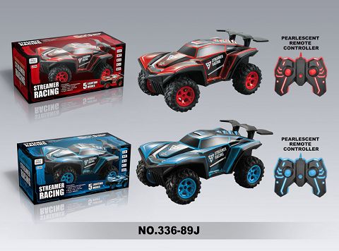 2.4g four-way remote control car with light and music (without electricity)