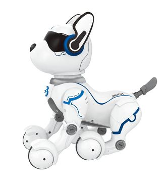 Remote control intelligent stunt ledi dog