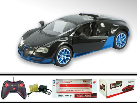 1:16 wutong bugatti door simulation remote control car
