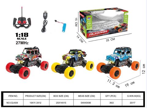 1:18 Four Lights graffiti climbing car