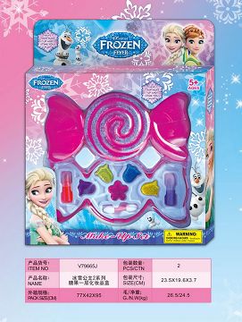 Snow princess 2 series candy 1 layer cosmetic box
