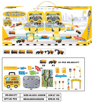 Receiving car (with taxi + map)