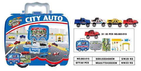 Scooter pickup truck series receiving car