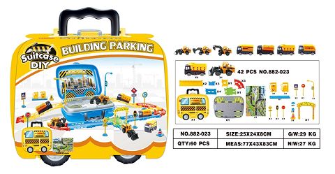 Sliding engineering car series receiving car