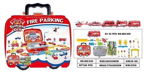 Sliding fire engine series storage truck