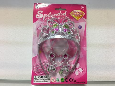 Crown jewelry combination