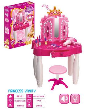 Music door dressing table