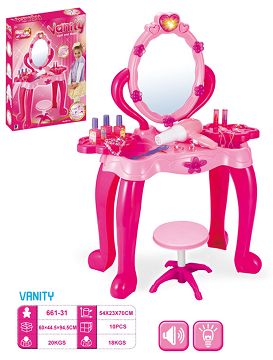 Light and music dressing table