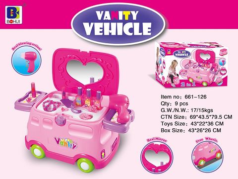 Electric dressing car