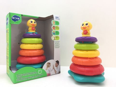 Rainbow duck
