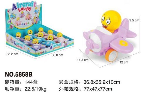 卡通惯性飞机