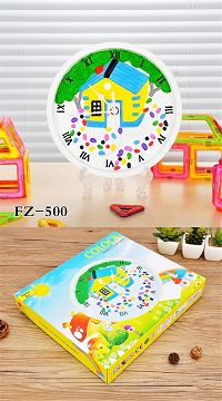 House clock painting