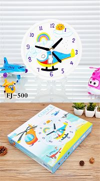 Aircraft clock painting