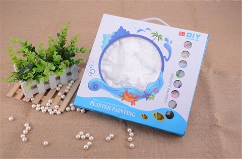 Ocean disc painting