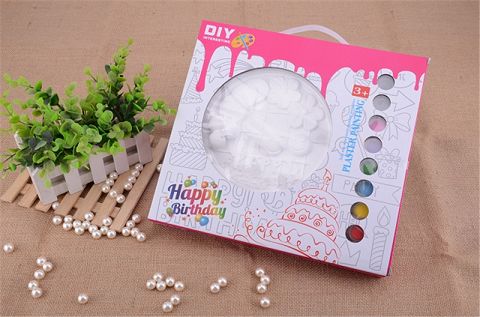 Cake disc painting
