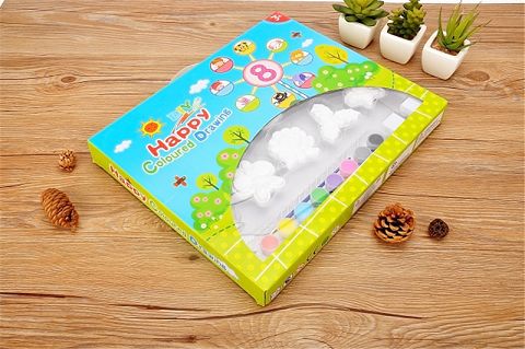 Flower language set painting